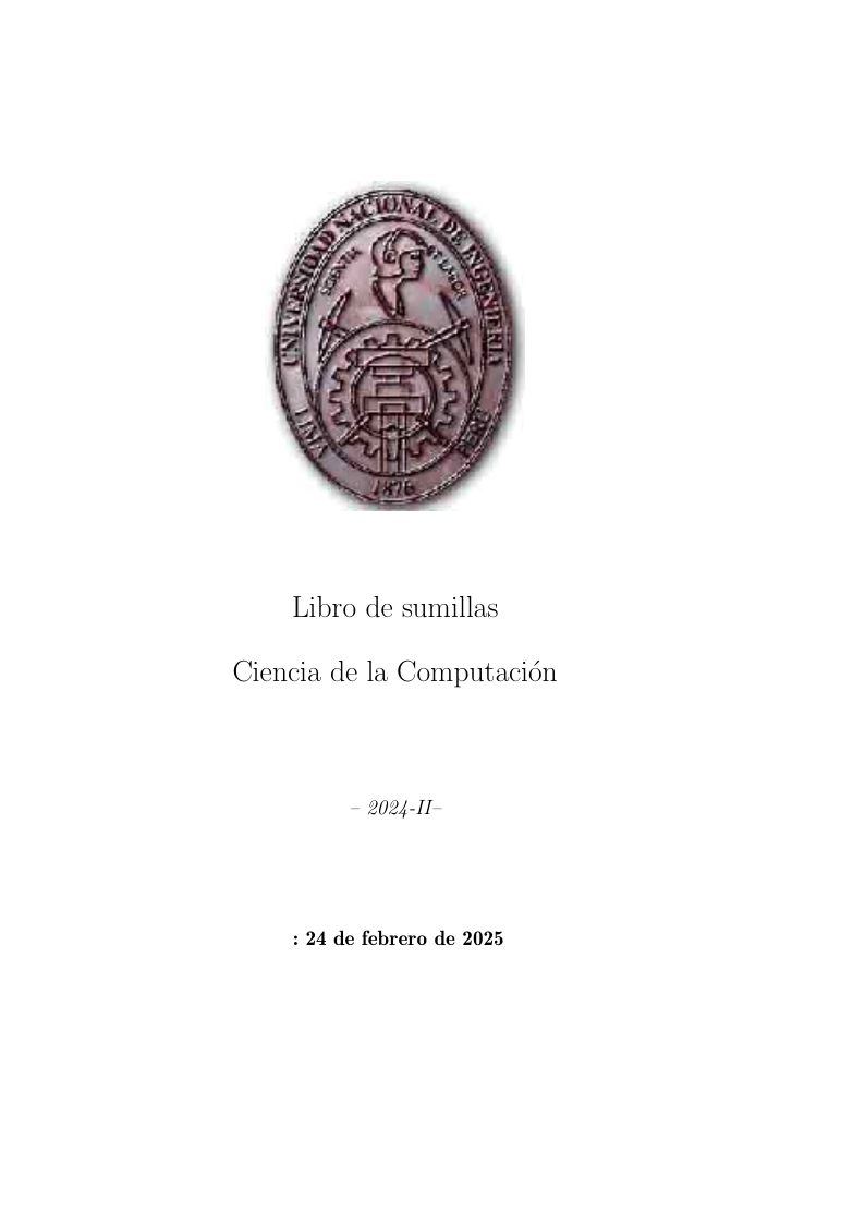 Libro de Sumillas